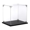 MECCANIXITY Acrylic Display Case, 8x6x6 Inches Clear Display Box Assemble