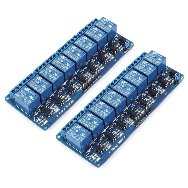 Gasea 2 Packs Relay Module 8 Channel DC 12V with