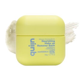 Quiin Bálsamo Desmaquillante – Bálsamo Limpiador Facial que Elimina Maquillaje e Impurezas sin Resecar – con Caléndula, Karité y Manzanilla – Piel Suave y Limpia – 50 g