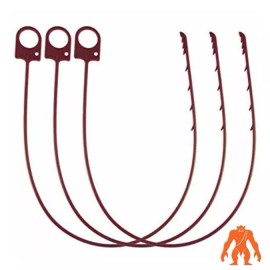 SDI SDY 26 inch Snake hair drain clog - red