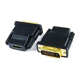 EXCALIBUR HDMI FEMALE TO DVI (1+24) DVI-D MALE GOLD PLATED ADAPTOR CONNECTOR