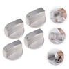 DOITOOL 4pcs Gas Stove Control Knobs Replacement Off Function Compact