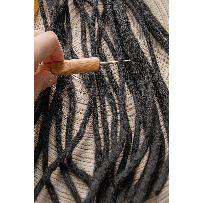 YFFSFDC Hair Braiding Dreadlock Braiding Tools Crochet Hooks Soft Touch