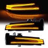 dreamrefit 2PCS Sequential LED Side Mirror Lamp Turn Signal Light