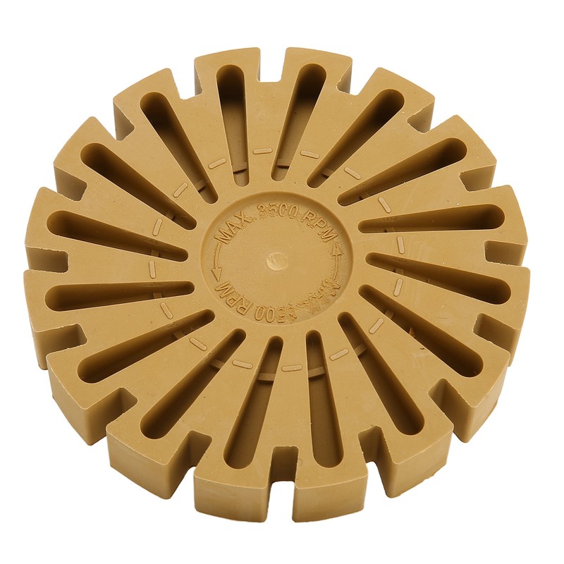 4in Removing Rubber Eraser Wheel Round Fan Blade Electric Hand