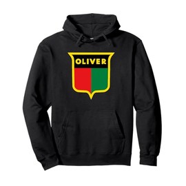 Oliver Tractors Vintage Logo Retro Farming Apparel Pullover Hoodie