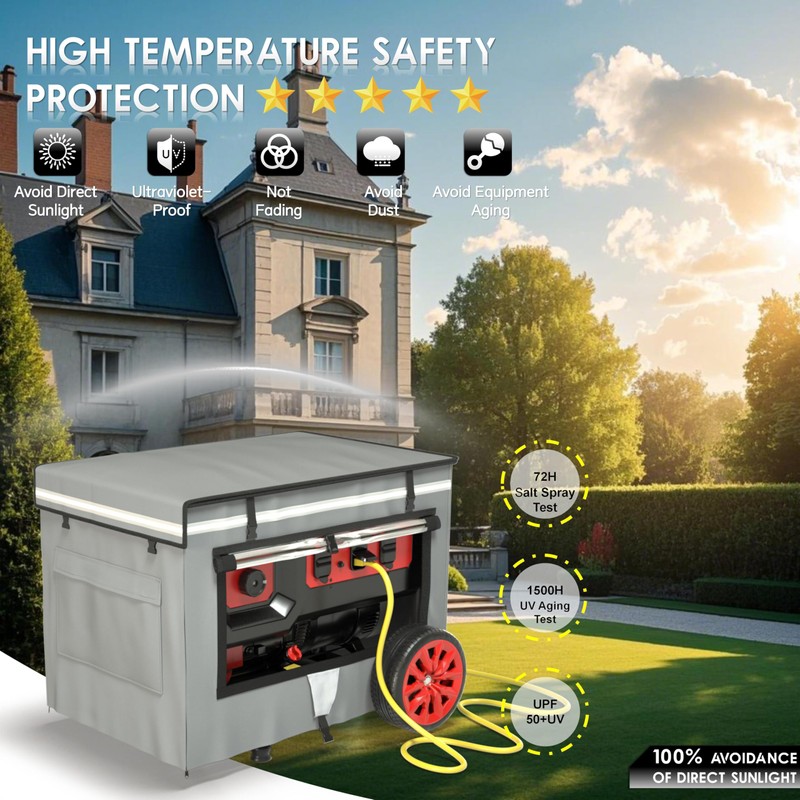 Generator Covers While Running, 32x24x24 Inches, Generator Covers for Outside,