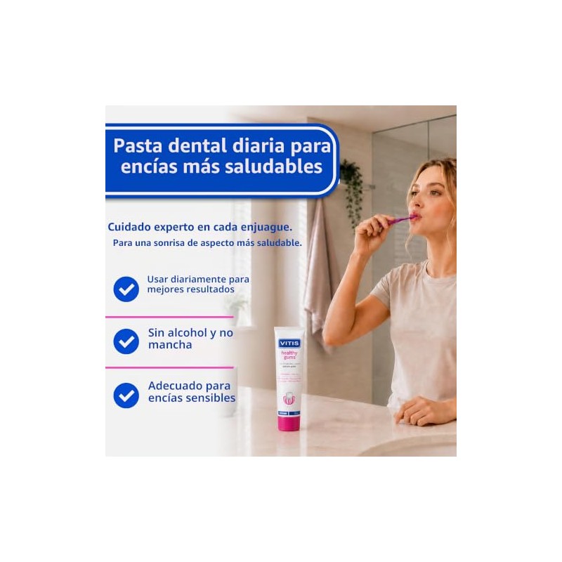 VITIS Gingival Toothpaste 100ml - daily care for sensitive gums