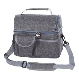 Gran compañía Bolsa Lunch Almuerzo Térmica Gran Capacidad Hombro Escolar