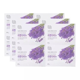 Mugunghwa [셀러허브]무궁화 자연미인 라벤더비누 90g 4입 x3 (S44359289) Sellerherb Mugunghwa Natural Beauty Lavender Soap 90g 4ea x3 [Single]