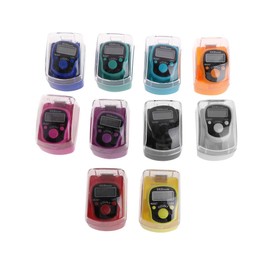 UNTERING Mini Counter,Mini 5 Digit LCD Digital Display Finger Hand Ring Tally Counter Golf Sport Universal
