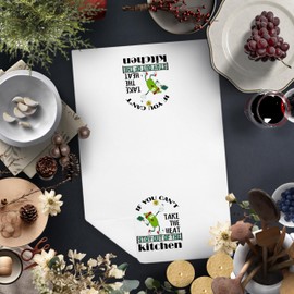 FITIE Funny Pickleball Gifts Kitchen Towels, Stay Out of The Kitchen Pickleball Dish Towels Tea Towels, Gifts for Pickleball Lovers Hand Towels, Pickleball Gifts for Women Men, 16x24 Inch