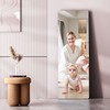 Hasipu Door Mirror Full Length, 47"x 16" Full Body Over