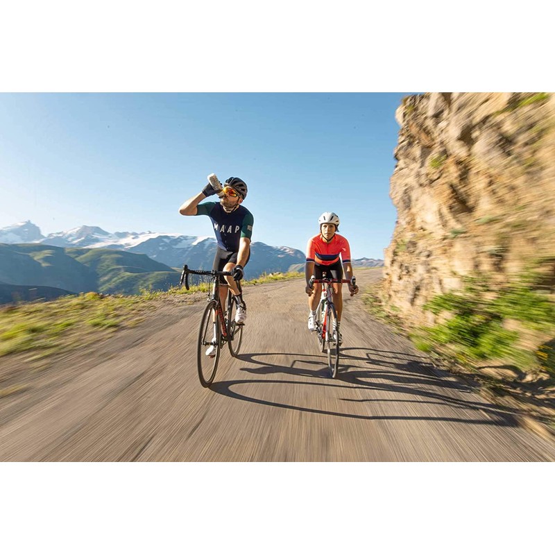 Camelbak Podium Sport-Wasserflasche, Quetschflasche, zum Laufen, Radfahren, Wandern Rauch/Schwarz