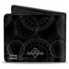 Buckle-Down Mens Bifold Kingdom Hearts Ii Bi Fold Wallet, Multicolor,