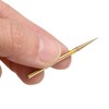 HARFINGTON 10pcs 325-400 Grits Diamond Grinding Bit 2.5mm Tapered Head