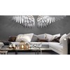 Crushed Diamond Angel Wings with Shelf Sitter Ornament Decorative Sculpture