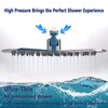 Rainfall Shower Head 8 Inch Round Fixed Shower Heads to