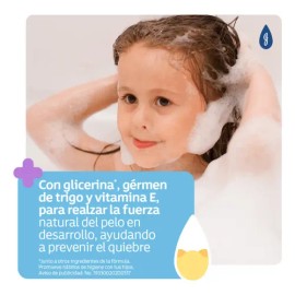 Shampoo Infantil Johnson's Fuerza y Vitamina 400 ml