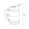 BruTrek BaseCamp Coffee Press - Double Wall Insulated Stainless Steel