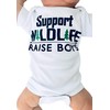Support Wildlife Raise Boys - Bodysuit for Baby Boy, Raising
