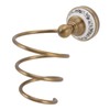 Brass Hair Dryer Holder Antique Retro Hairdryer Hanging Rack for