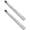 BERYLER 2PCS 1/32 Teaspoon(1/32tsp, 0.16ml, Smidgen) Single Tiny Measuring Spoon,