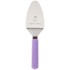 Mercer Culinary Millennia Pie Server/Spatula with Purple Handle, 5 Inch x 3 Inch