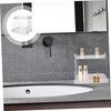 KICHOUSE 2-Tier Cosmetic Storage Organizer Wall-Mounted Vanity Organizer for Bathroom