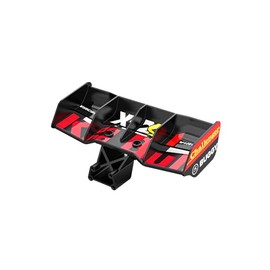 LAFPACY R16129 Body Wing Spoiler in Red, Body Shell Rear Spoiler Tail Wing Spare Part for1:14 Brushless RC Car