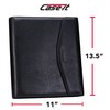 Case-it VP Pro Padfolio Portfolio Binder, Removable 1 Inch O-Ring