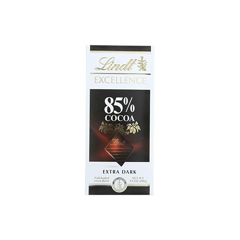 Lindt Excellence 85% Cocoa Dark Chocolate 4-3.5oz bars