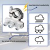 2PCS Battery Terminal Connectors,Heavy Duty Battery Terminals Positive and Negative