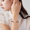 JoycuFF Unique Gifts for Women Elastic 8mm Natural Stone Pink