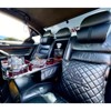VIP Car Interior Set Black With Black Diamond Stitch Pillows