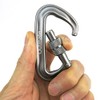 Outmate 12kN Heavy-Duty Carabiner Clips - Durable, Lightweight Aluminum Alloy