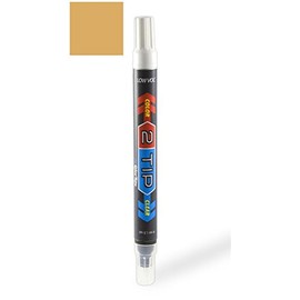 ColorRite 2Tip for Jaguar All Automotive Touch-up Paint - Satin Beige Metallic Clearcoat 747/AFV AGA - Value Package