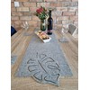 Felt Table Runner, Washable, Table Runner, Still, Grey, Heat-Resistant Felt