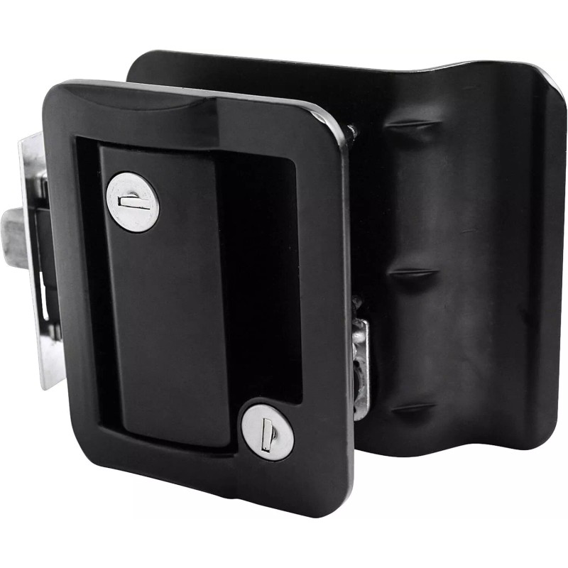 Leisure Locks Black Rv Door Lock With Deadbolt For Travel