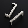 Ravinte 30 Pack 4 Inch Kitchen Square Cabinet Handles Satin
