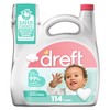 Dreft Stage 2 Active Baby Liquid Laundry Detergent, Hypoallergenic, Helps