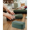Vlando Jewelry Case with 12 Velvet Jewelry Bags Travel Jewelry