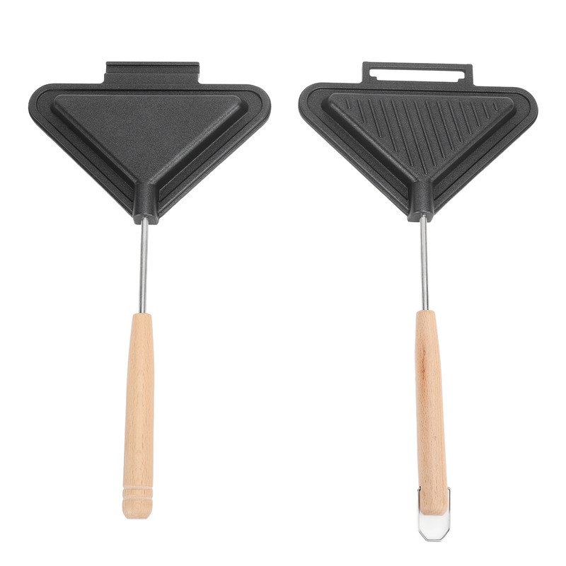 Sandwich Maker Multipurpose Aluminium Alloy Prevents Stick Double Sided Frying