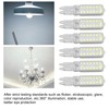 6pcs G9 LED Bulbs 7W Dimmable 360° Illumination Replacement Light