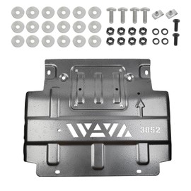 Dasbecan Front Lower Engine Splash Shield Compatible with 2015-2022 Ford F-150 F150 2.7L 3.3L 3.5L F150 Splash Guard OEM Replacement #FL3Z-5D032-D FL3Z5D032D