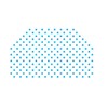MARUTO ECKMT-1700 PEVA Bicycle Cover for Kids Cars, Polka Dots/Blue