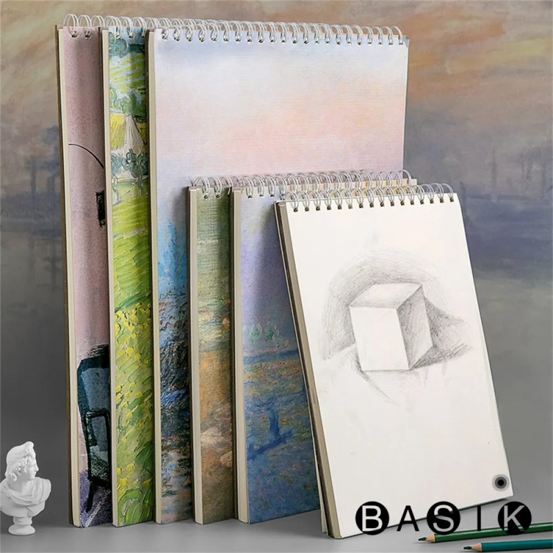 Cuaderno De Boceto Sketchbook Libro Block Dibujo 24hojas A4
