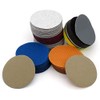 Hook and Loop Discs SUPERTOOL 120# 2 Inch Polishing Sander Pads, Wet/Dry Hook and Loop Sanding Discs with 50mm Velcro Type Backing Pads - Total 10 Discs