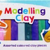 14 Strips of Coloured Modelling Clay - Soft Moulding Dough
