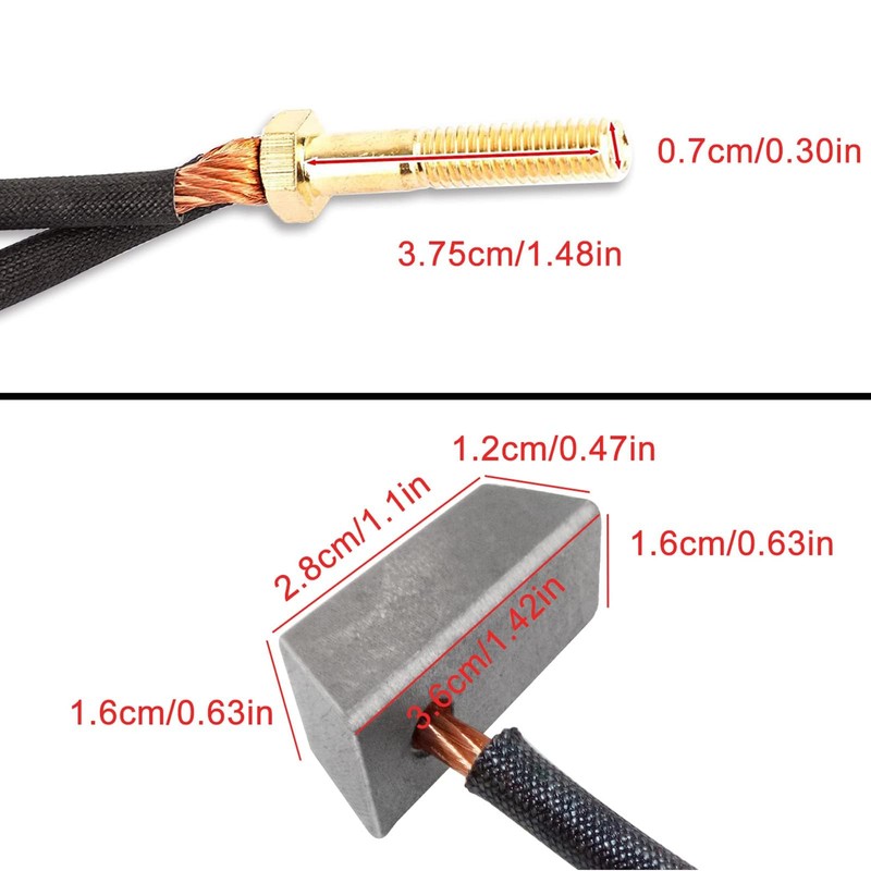 Golf Cart Motor Brushes Kit Fits Club Car Electric 1994-up